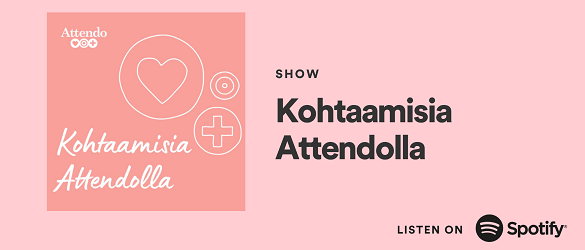 Kohtaamisia Attendolla -podcast kansikuva